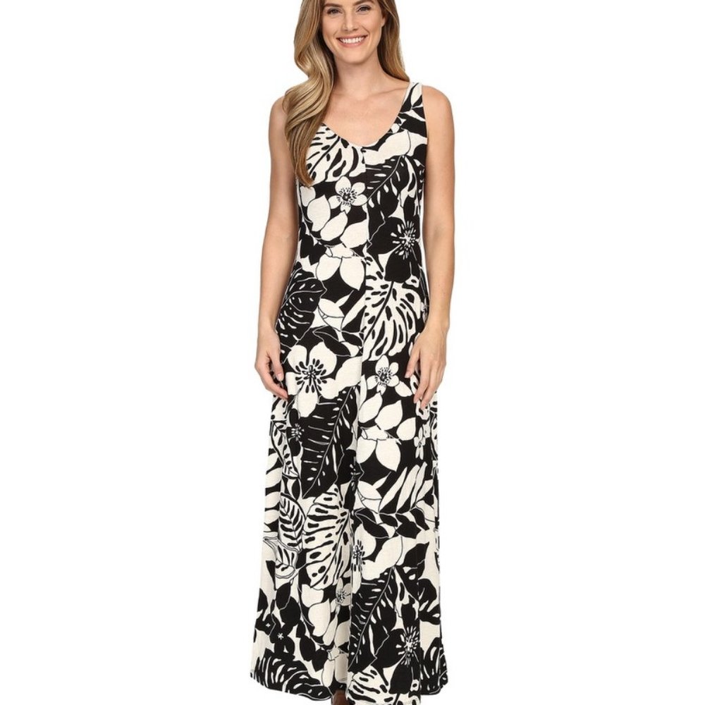 Tommy Bahama Maxi Linen Dress Size S/P